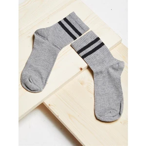 Herosa Tekstil Çizgili Pamuklu Unisex Çorap