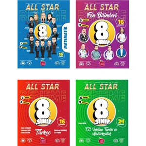 Newton Yayınları 8. Sınıf Tüm Dersler All Star Deneme Seti