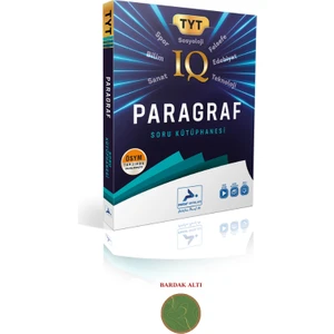 Paraf Yayınları TYT IQ Serisi Paragraf Soru Bankası