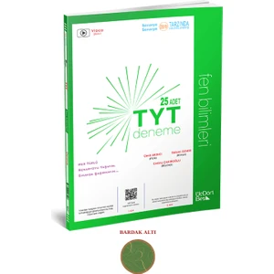ÜçDörtBeş Yayınları TYT Fen Bilimleri Deneme 25 Adet
