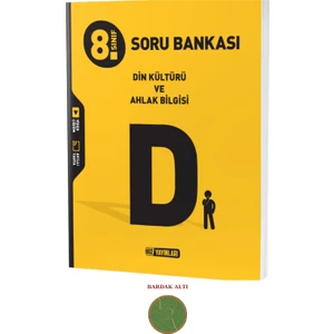 Hız Yayınları 8. Sınıf Din Kültürü ve Ahlak Bilgisi Soru Bankası