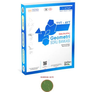 ÜçDörtBeş Yayınları TYT-AYT Geometri Soru Bankası