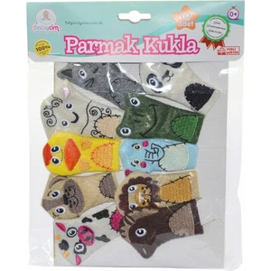 URT020-003 Babycim 10LU Hayvanlar Parmak Kuklası