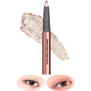 Black Rouge Glitter İçeren Yumuşak Dokulu Işıltılı Stick Göz Farı Drop Eyes Stick Glitz D06 Infinity Glitz - 0.7 gr