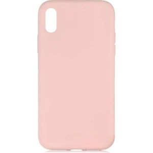 Apple iPhone Xs Lansman Içi Kadife Silikon Kapak Pastel Renkler