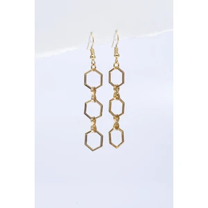 New Obsessions Geometrik Figürlü Sallantılı Minimal Küpe
