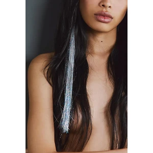 New Obsessions Çıtçıtlı Gümüş Hair Tinsel