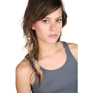 Kahve İndia Saç Lastiği