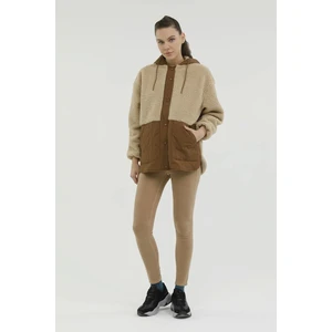 CT2008 Hannah Teddy Kadın Mont - Camel