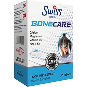 Swiss Bork Bonecare 30 Tablet (Kas Iskelet Kompleks)