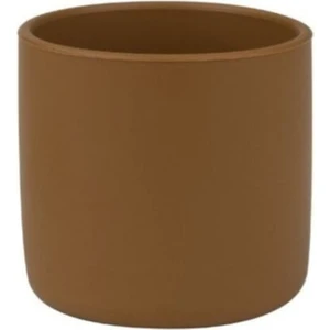 Oioi Silikon Mini Bardak - Woody Brown