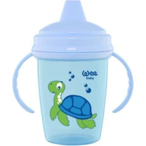 Wee Baby Enjoy Akıtmaz Alıştırma Bardağı 240 ml - Mavi