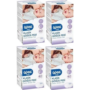 Wee Baby Klasik Göğüs Pedi 40'lı 4 Paket