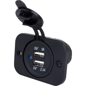 USB Şarj Soketi, Tekne ve Karavan USB Soketi, 12-24V