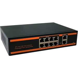 POE-8022-150W 8X10/100+2X Gıgabıt Uplınk 150W 250 Metre Poe Swıtch