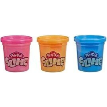 Play-Doh Play Doh Lisanslı Play-Doh Slime 3'lü Hamur 3X91 Gr.