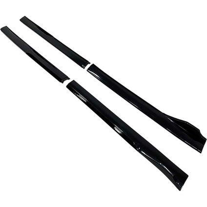 Toyota Corolla 1987-1993 Piona Black Şeritli Yan Marşpiyel 2 Adet modelleri