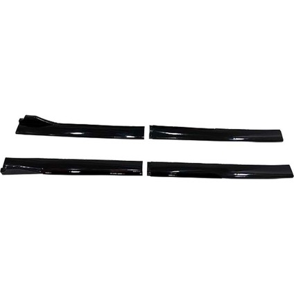 Toyota Corolla 1987-1993 Piona Black Şeritli Yan Marşpiyel 2 Adet fırsatları