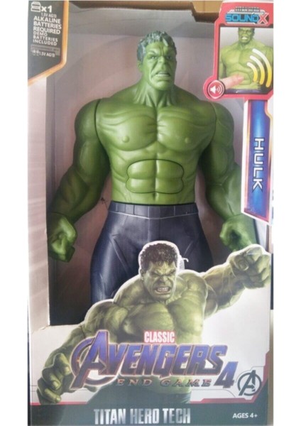 Hulk Sesli Işıklı 30CM.