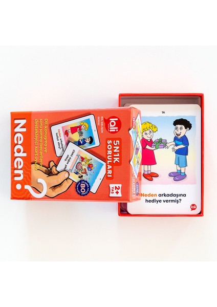 5N1K Konuşma Becerisine Destek Neden Kart Oyunu modelleri