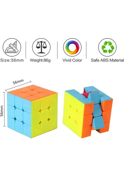 3X3X3 Rubik-Zeka Küpü