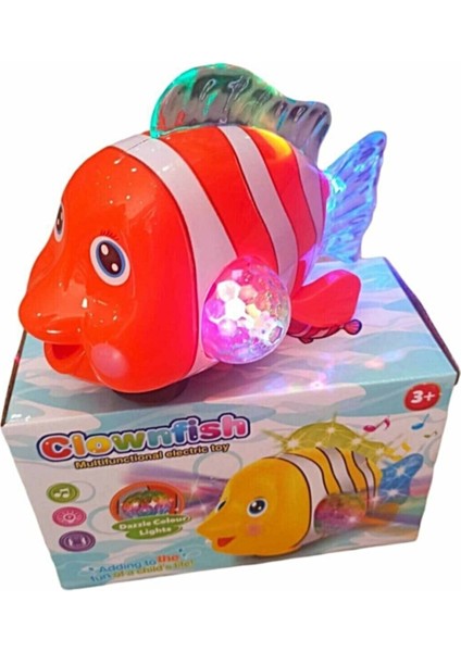 Balık Nemo Pilli Işıklı Müzikli Oyuncak Sesli