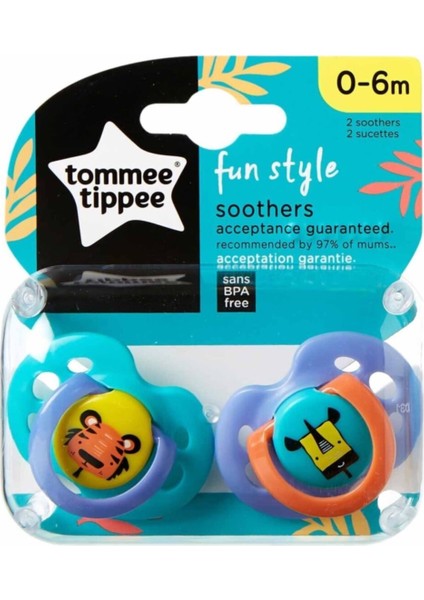 Fun Style 2li Emzik 0-6 Ay