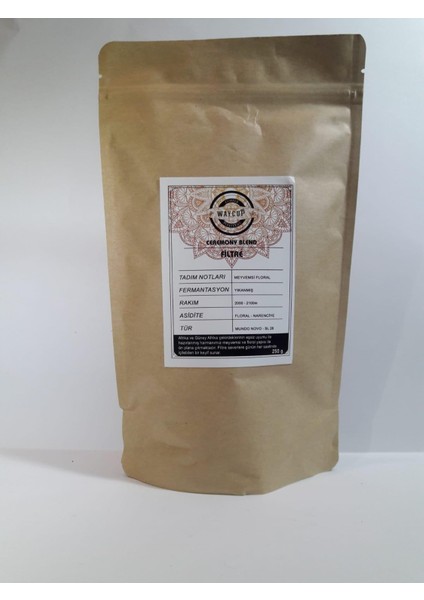 Waycup Coffee Ceremony Blend Filtre Kahve 500GR