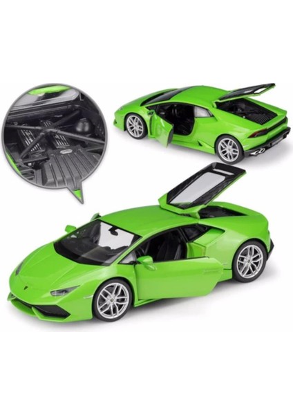 1:24 Lamborghini Huracan Coupe Yeşil Model Araba fiyatları