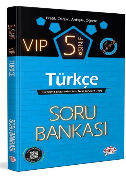 5. Sınıf Vıp Türkçe Soru Bankası