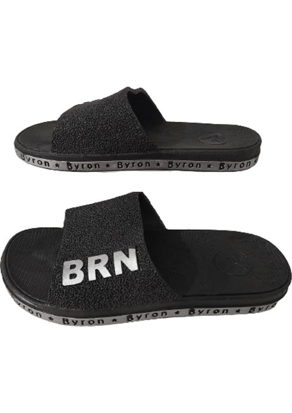 Brn Erkek Çocuk Siyah Kaymaz Taban Deniz Plaj Günlük Yürüyüş Terlik modelleri