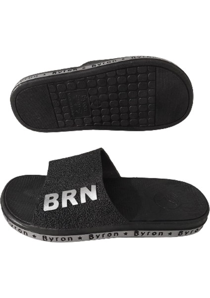Brn Erkek Çocuk Siyah Kaymaz Taban Deniz Plaj Günlük Yürüyüş Terlik fırsatları