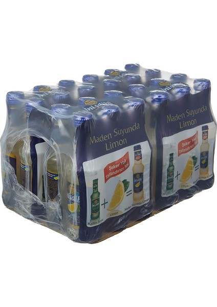 Inişdibi Limonlu Madensuyu 24'lü Paket (200 ml x 24 Adet)