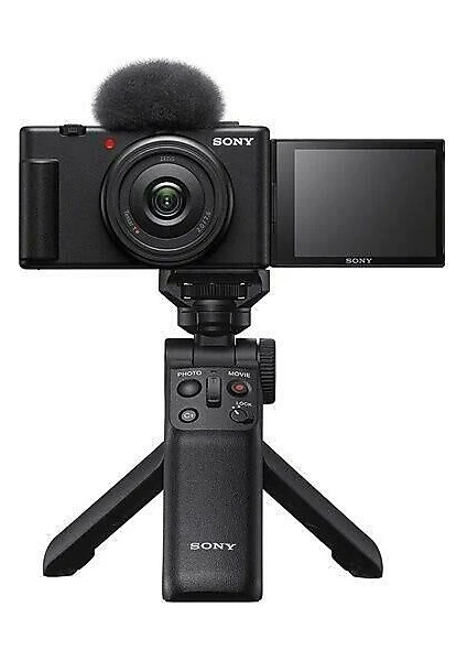 Zv-1f Vlog Kamerası + Sony Gp-Vpt2 Bt Çekim Kolu (Sony Eurasia Garantili)