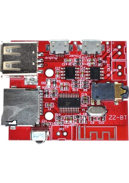Bluetooth 4.1 Amplikatör Ses Müzik Mp3 Modülü-Ir Uzaktan Kumandalı