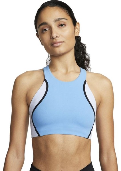 Yoga Swoosh Orta Destekli Hafif Astarlı Kadın Spor Bra - DM0678-462