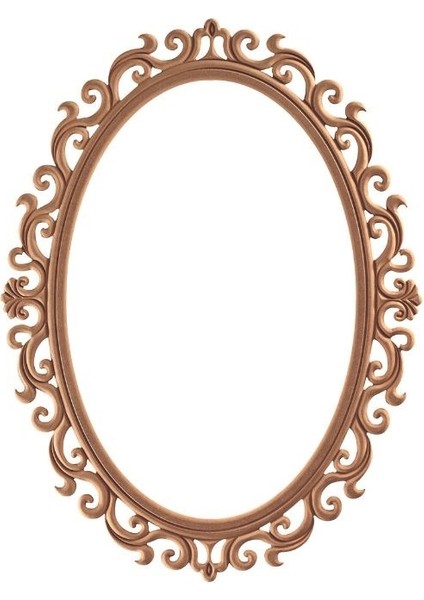 Küçük Bergama Oval Ayna