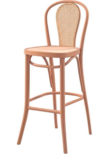Hasırlı Vazo Bar Sandalye