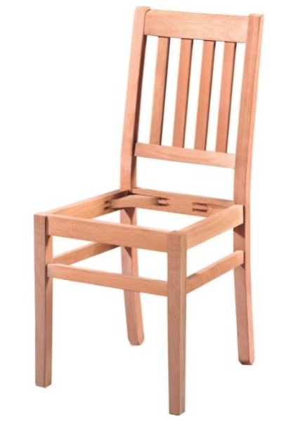 4 Çıtalı Döşemeli Sandalye