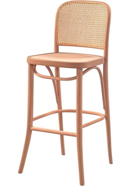 Hasırlı Petek Bar Sandalye