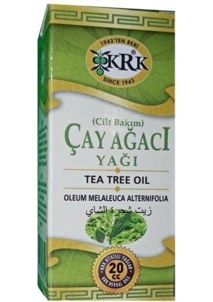 Krk Gıda Çay Ağacı Yağı 20 ml