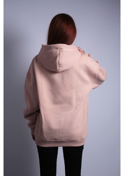 Unisex Oversize Hoodie Son Goku Dragon Ball Taş Rengi modelleri
