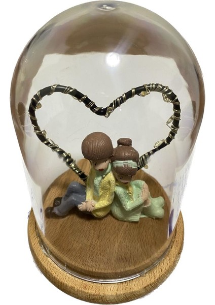 Işıklı Ters Fanus Sırt Sırta 605472