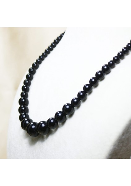 Oniks Taşı Süzme Dizim Kolye modelleri