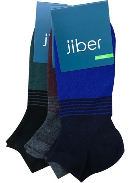 Erkek Bambu Patik Çorap 6756 - 6 Adet