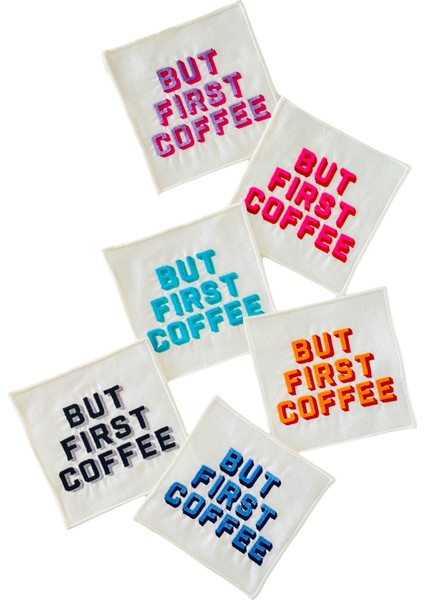 But First Coffee Desenli Pembe Love Bird Uyumlu Kokteyl Peçete- ( 1 Adet Yeni Renk ) indirimleri