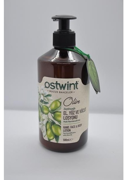 Ostwınt El Vucut Losyonu Zeytınyaglı 500 ml