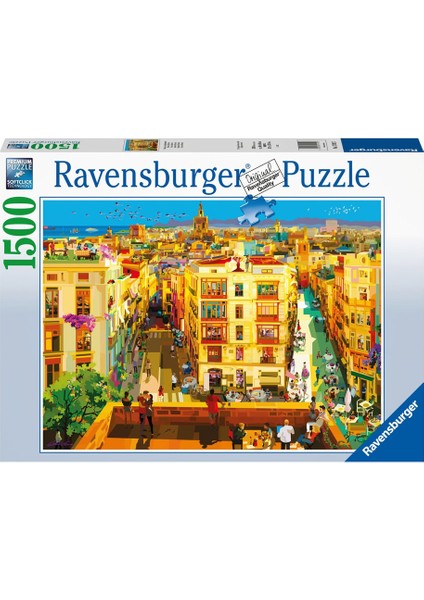 1500 Parça Puzzle Valensiya'da Yemek 171927