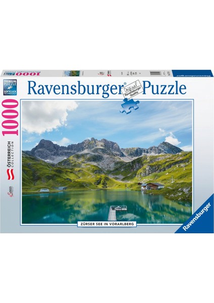 1000 Parça Puzzle Avusturya Zürser Gölü 171743