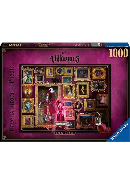 1000 Parça Puzzle Wd Villain Kaptan Kanca 150229